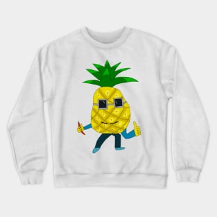 Cool Pineapple Crewneck Sweatshirt